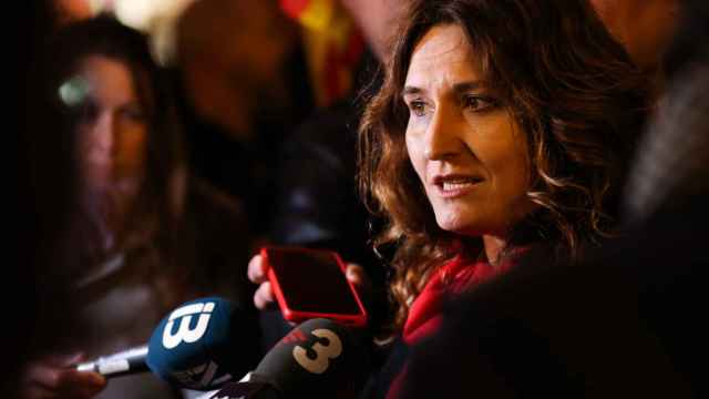La consellera de Presidencia, Laura Vilagrà, en declaraciones a los medios