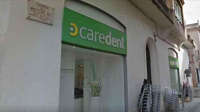 Antigua clínica dental Caredent, en Sabadell