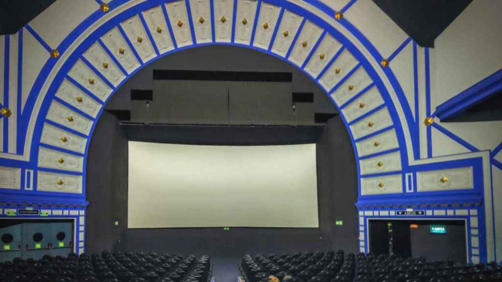 Interior del cine Comedia hasta hoy