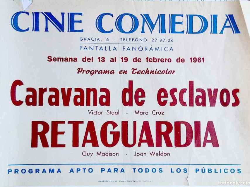 Cartel de películas del cine Comedia en 1961