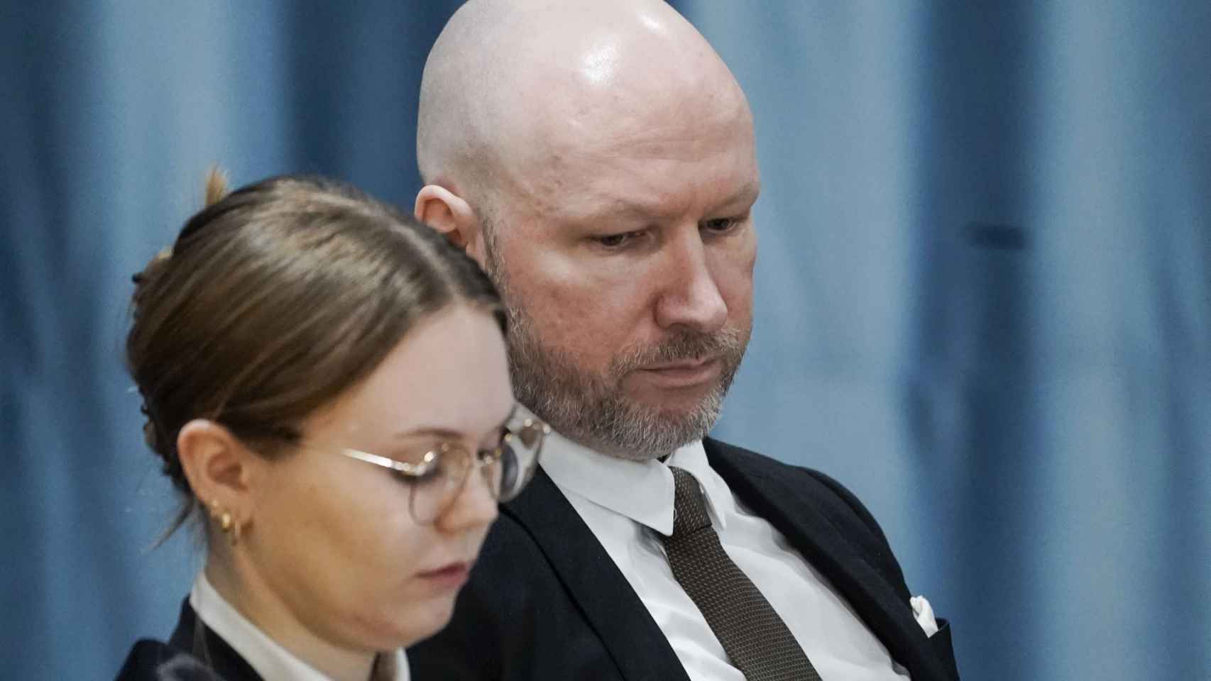 Anders Breivik, en un juicio el pasado 8 de enero de 2024