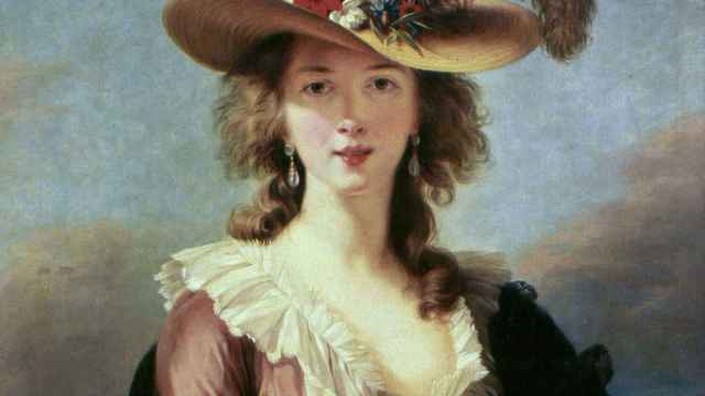 La artista Élisabeth Vigée Le Brun, autorretrato recogido en la portada del libro de Fumaroli