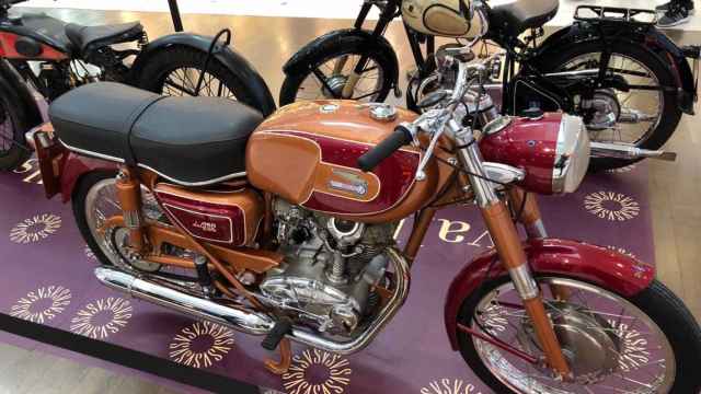 Exposición de motos antiguas