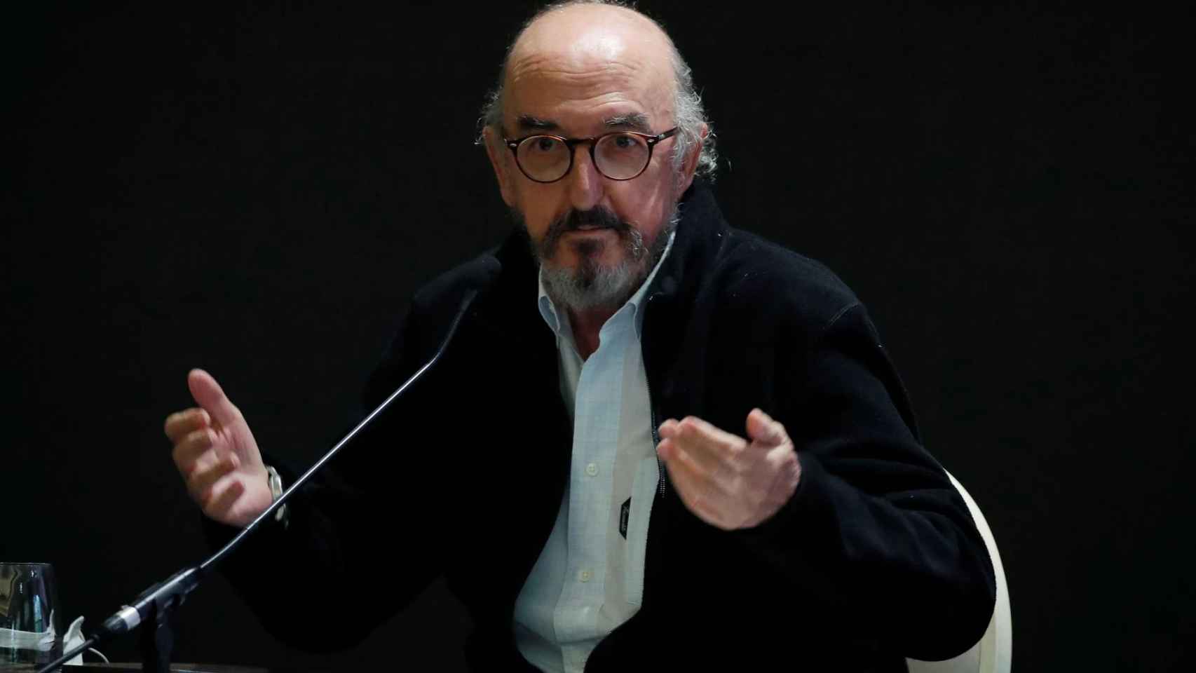 Jaume Roures, ex socio gestor de Mediapro, en una comparecencia pública