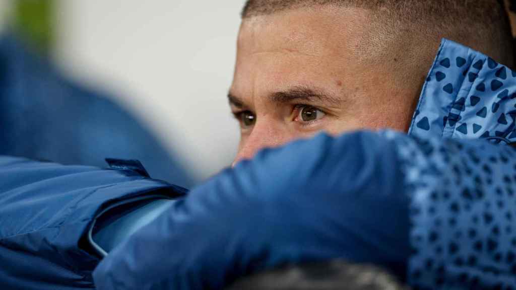 Kalvin Phillips observa desde el banquillo el Newcastle-Manchester City