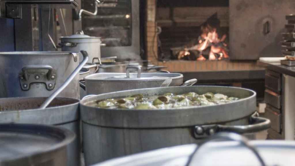 Cocina de un restaurante