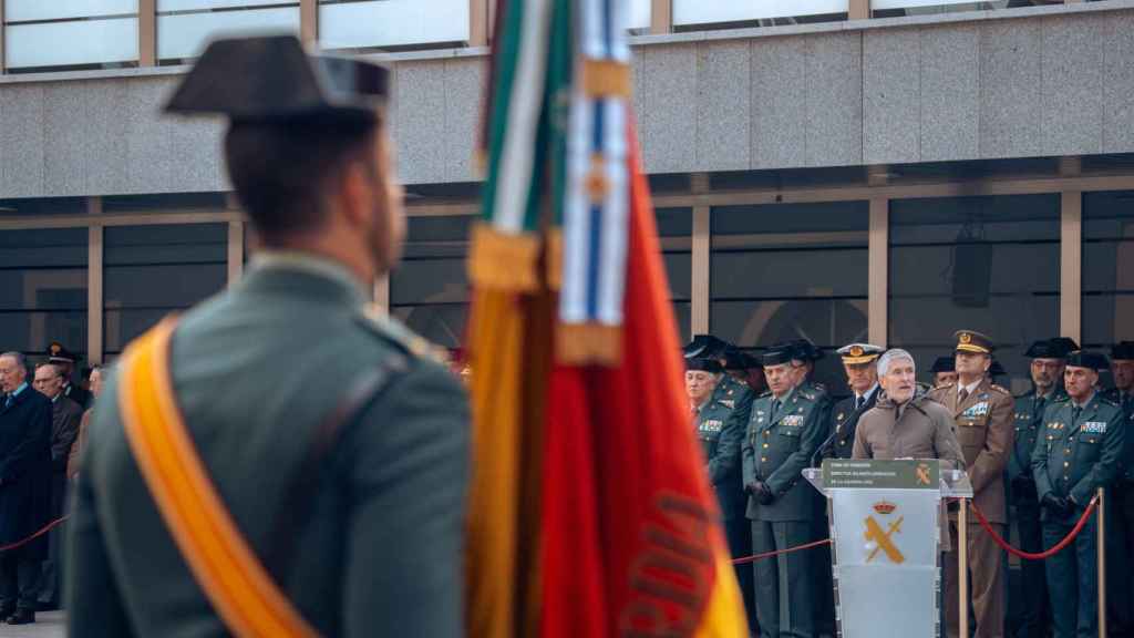 El ministrio del Interior, Fernando Grande-Marlaska, en la toma de posesión del nuevo DAO