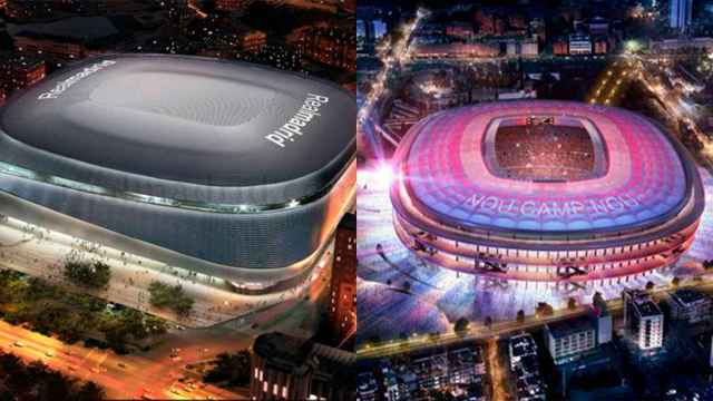 El Bernabéu y el Camp Nou del futuro