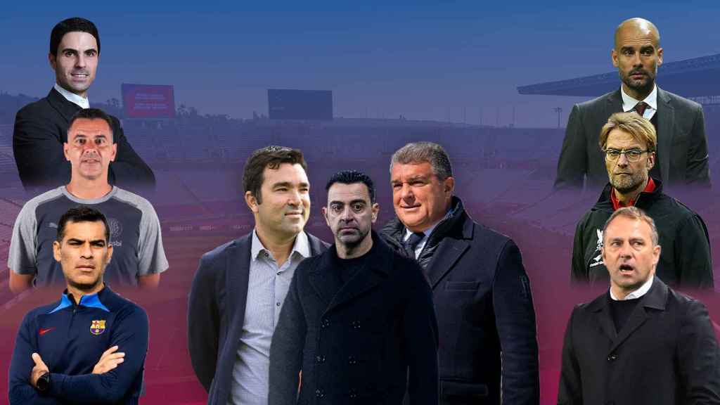 Arteta, Michel, Márquez, Guardiola, Klopp y Flick, las opciones principales de Deco y Laporta para suplir a Xavi