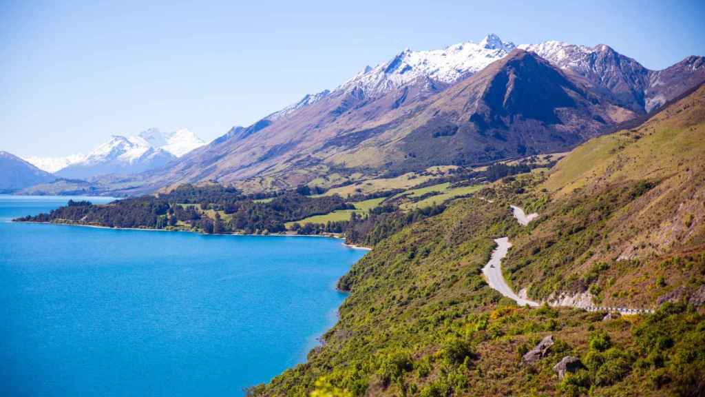 Paisaje de Nueva Zelanda