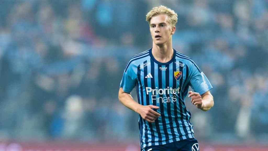 Lucas Bergvall, la joya de Suecia pretendida por el Barça