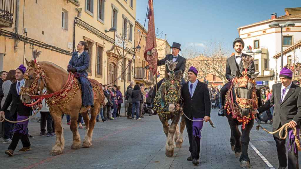 Así es la 'Festa dels Traginers' en Balsareny