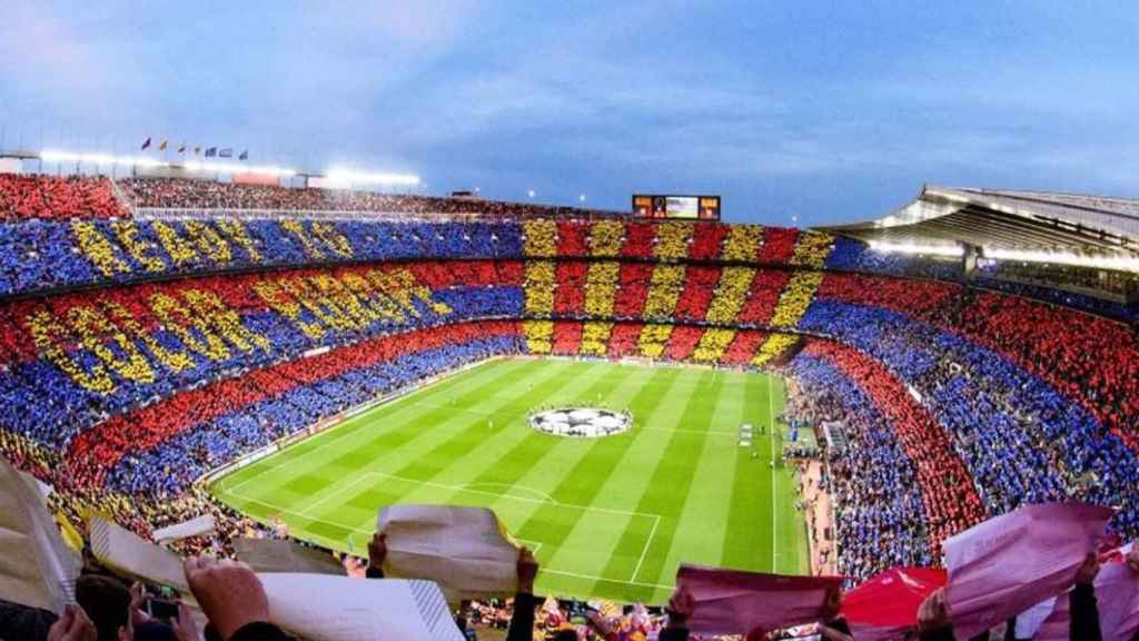 Imagen del Camp Nou lleno