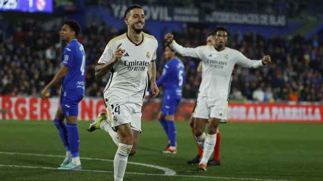 Joselu da la victoria al Real Madrid en casa del Getafe
