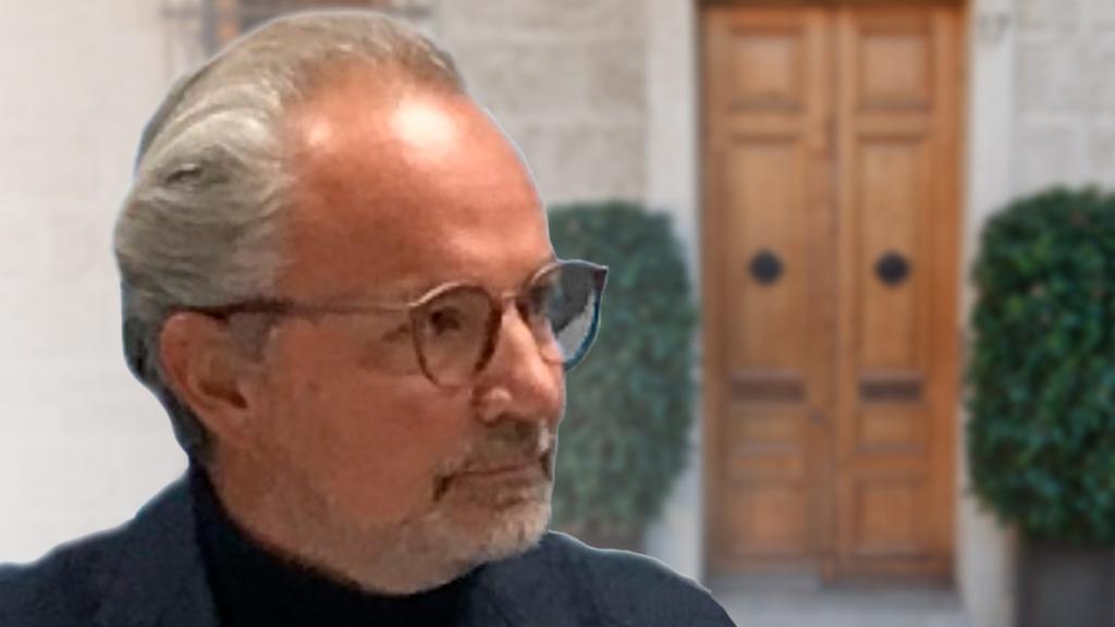 Fabio Beccaria, fundador de Litexco España, y una de sus casonas en Barcelona