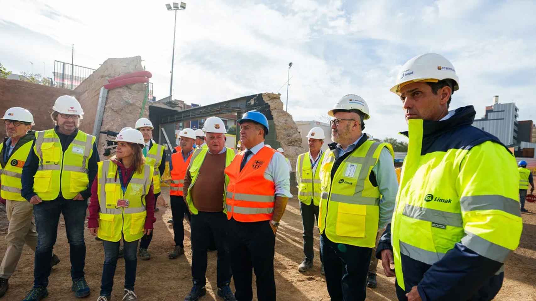 Las obras del nuevo Camp Nou avanzan a buen ritmo