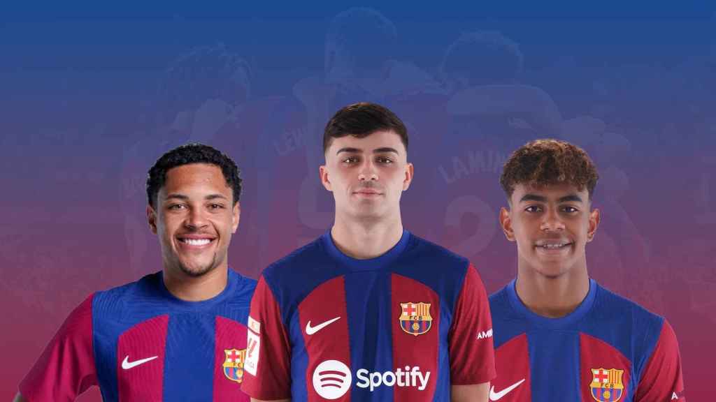 Vitor Roque, Pedri y Lamine Yamal, algunos de los jóvenes talentos del Barça