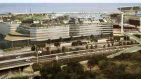 El futuro hotel del Port Fòrum, que formará parte de Preferred