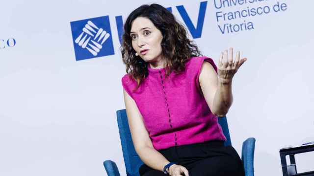 La presidenta de la Comunidad de Madrid, Isabel Díaz Ayuso, saca los colores a los independentistas por la sequía