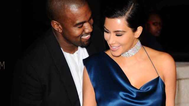 Kanye West con Kim Kardashian GETTY