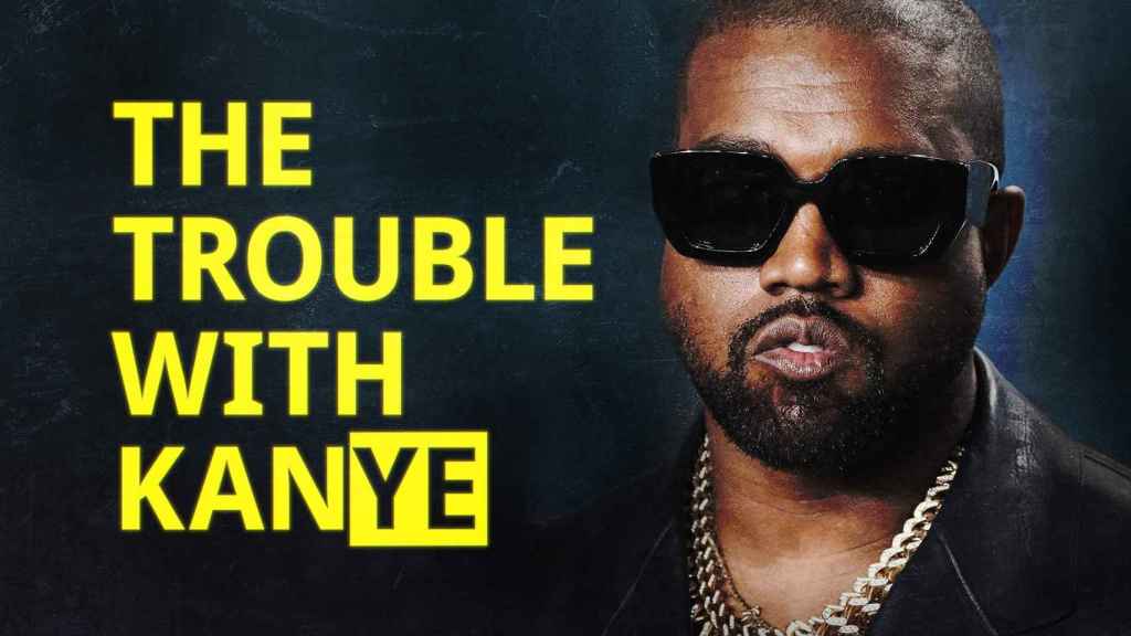 El cartel del documental sobre Kanye West