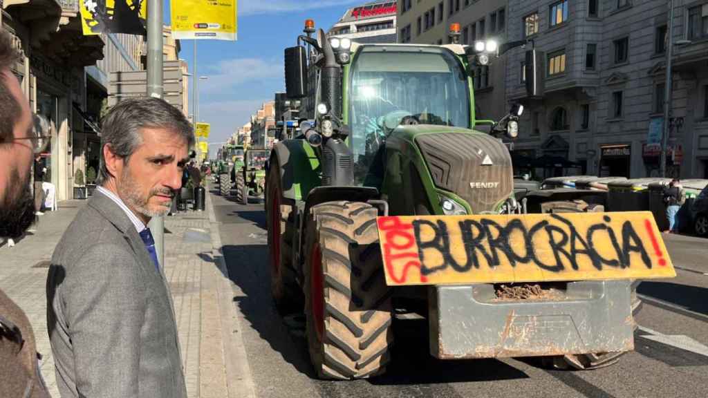 El líder de Vox en el Ayuntamiento de Barcelona, Gonzalo Oro