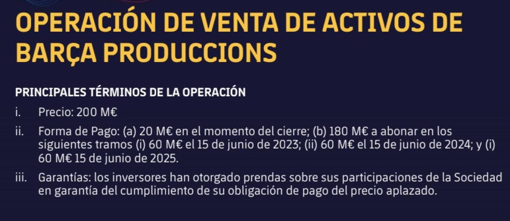 El FC Barcelona se arriesga a un nuevo impago por Barça Studios en 2024 y 2025