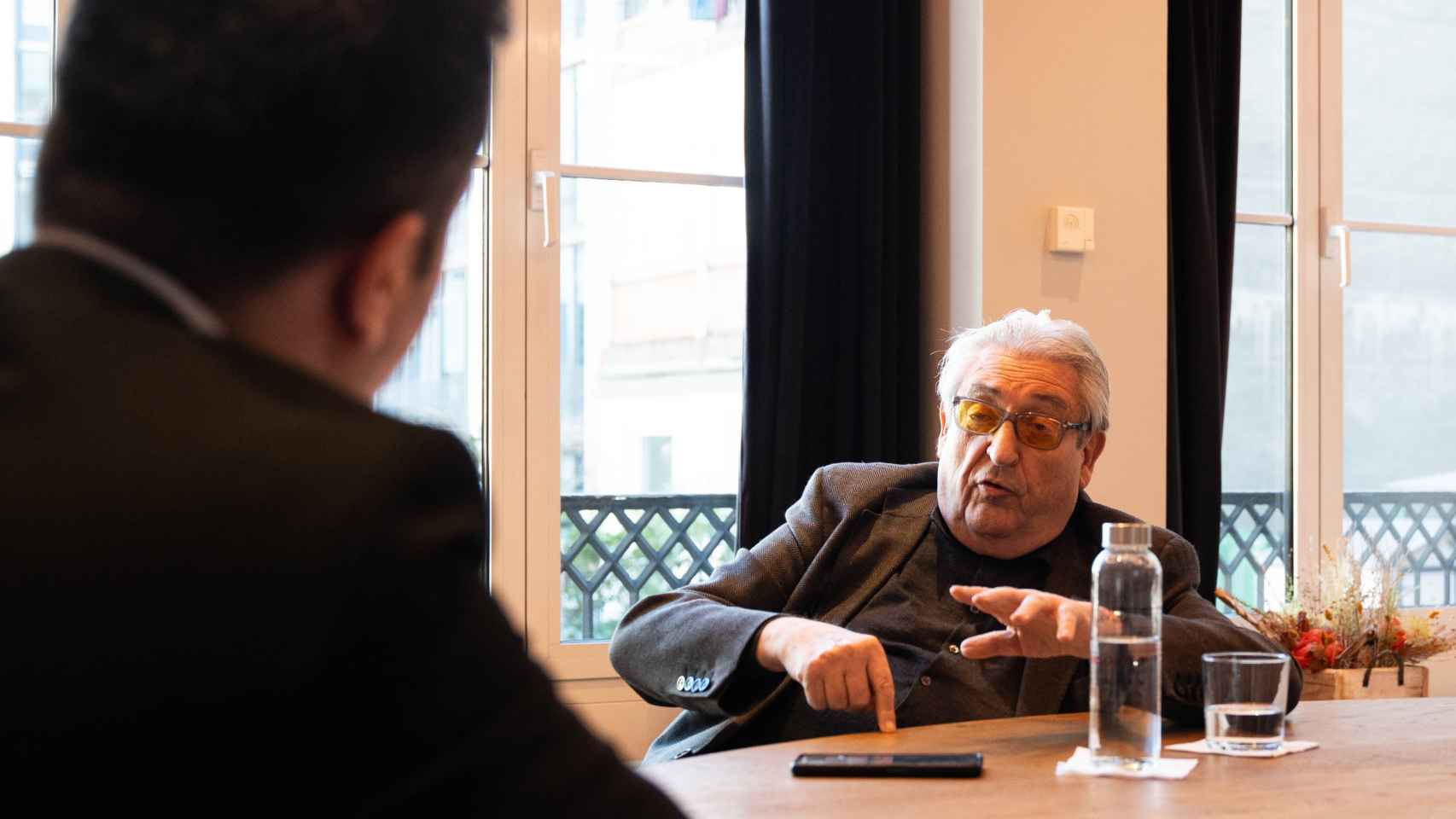 Manuel Milián Mestre, exdiputado del PP, en entrevista con 'Crónica Global'