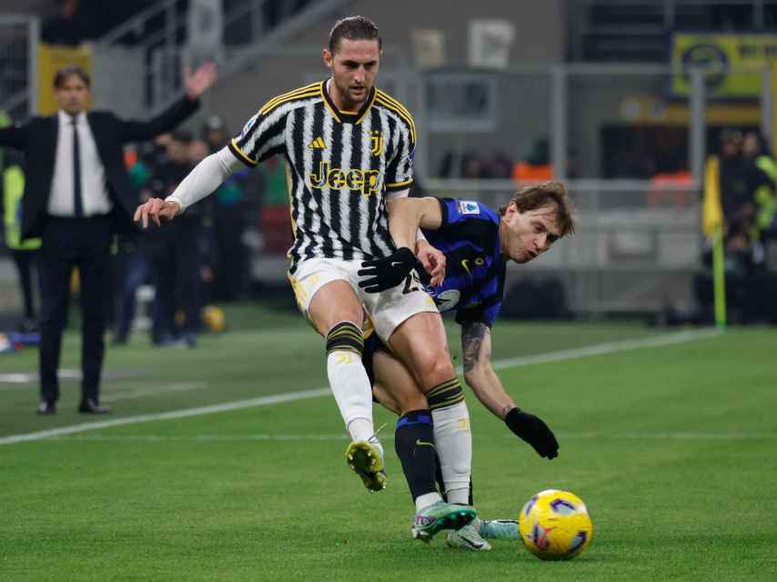 Adrien Rabiot, en un partido con la Juventus