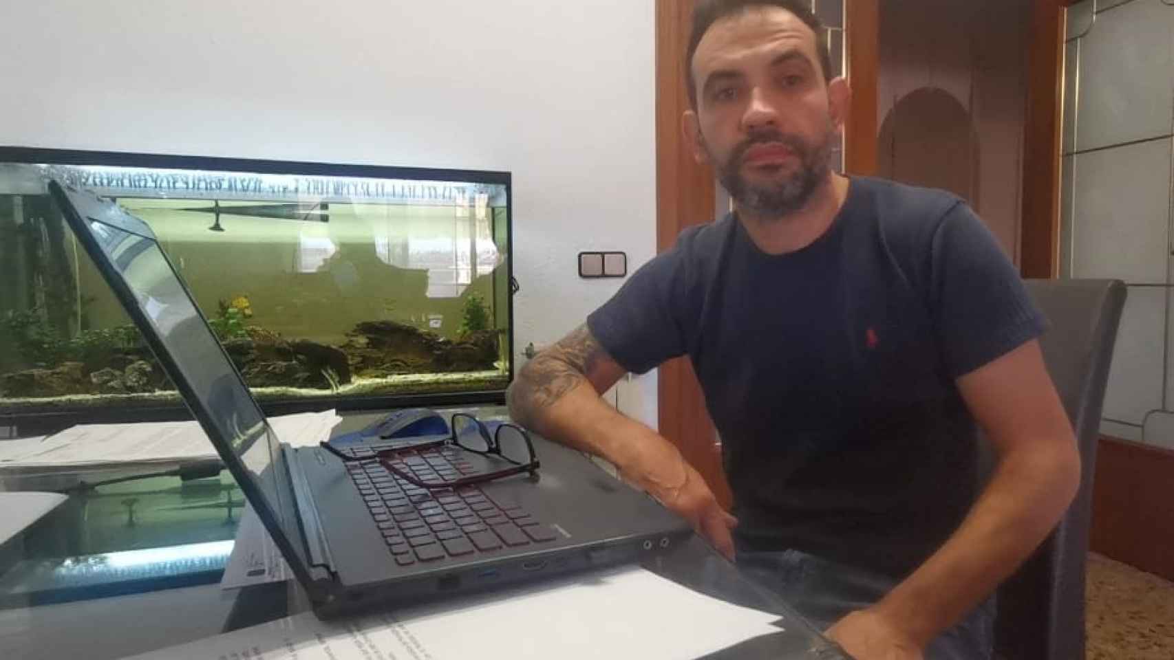 Jordi López en su despacho