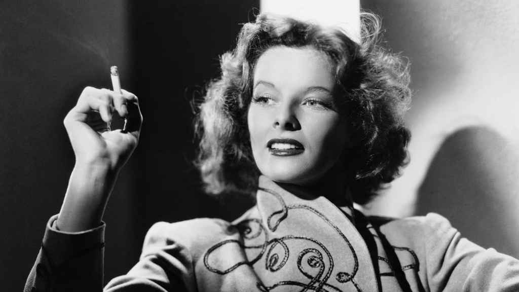 La actriz Katherine Hepburn