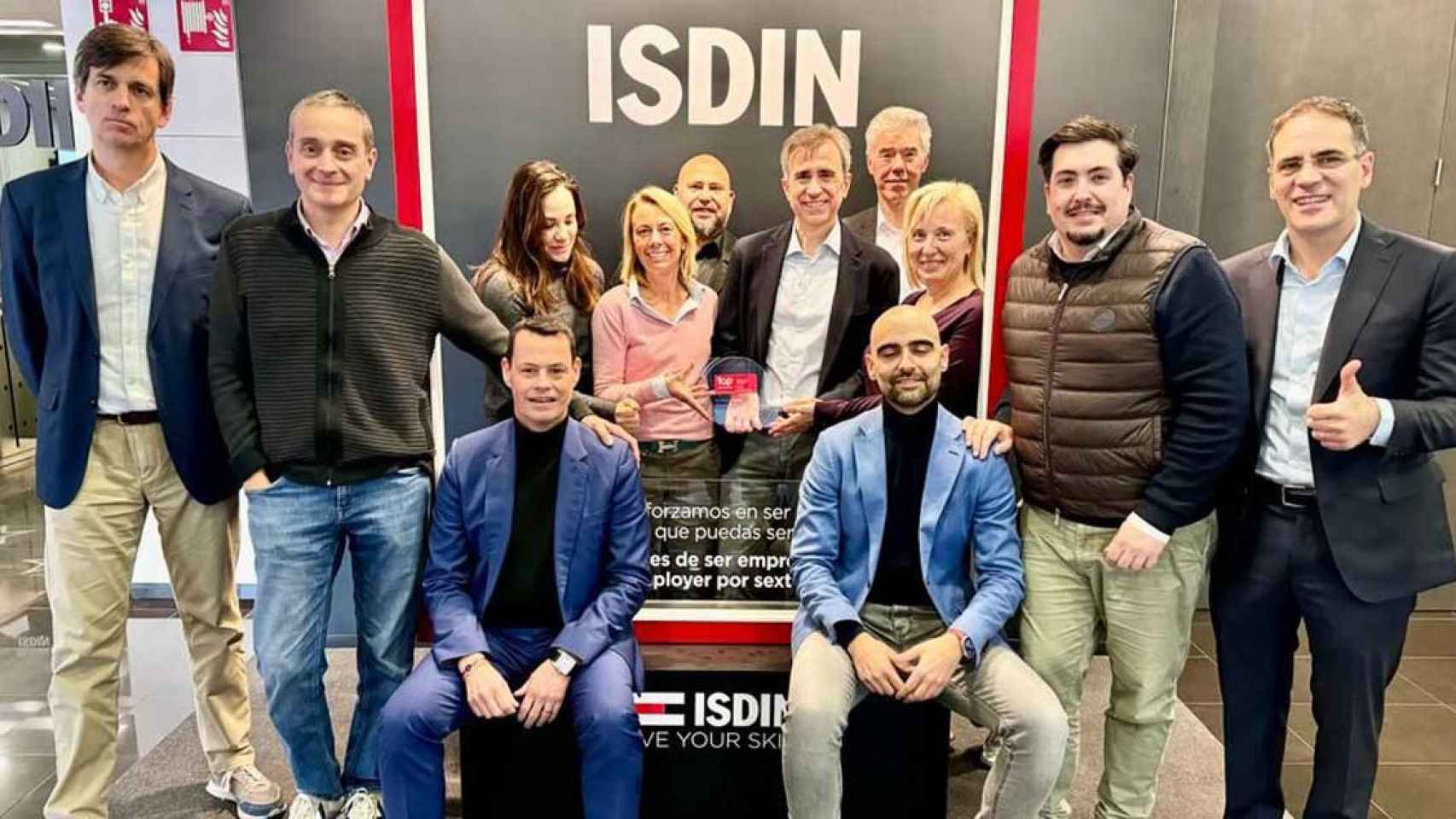 ISDIN, certificada como una de las mejores compañías para trabajar en España