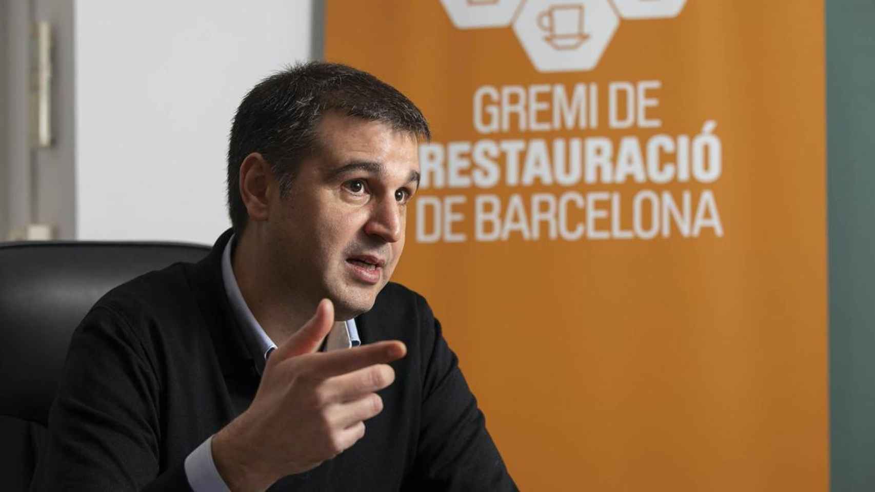 Roger Pallarols, director del Gremi de Restauració de Barcelona