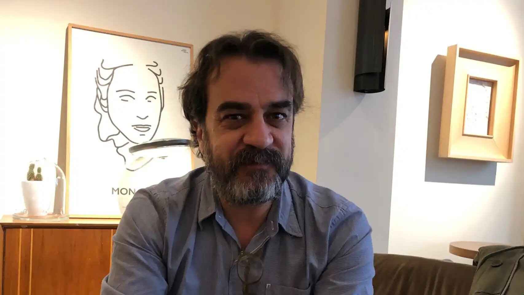 El escritor Pedro Feijoo