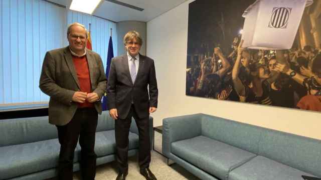 Quim Torra y Carles Puigdemont se reunen Bruselas