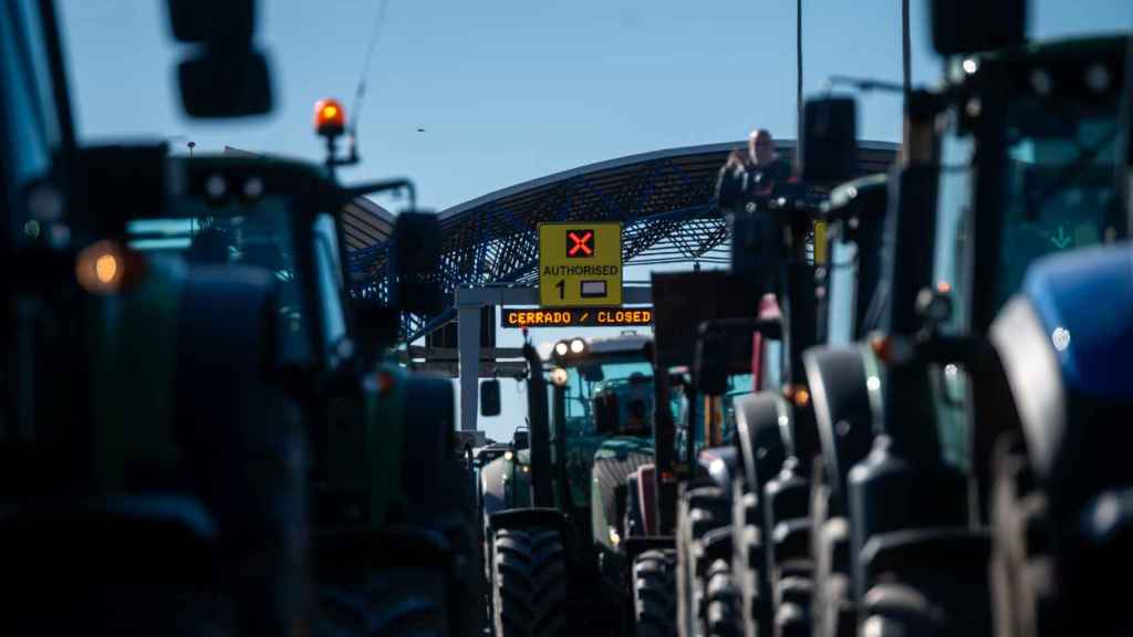 Tractores en Port de Tarragona