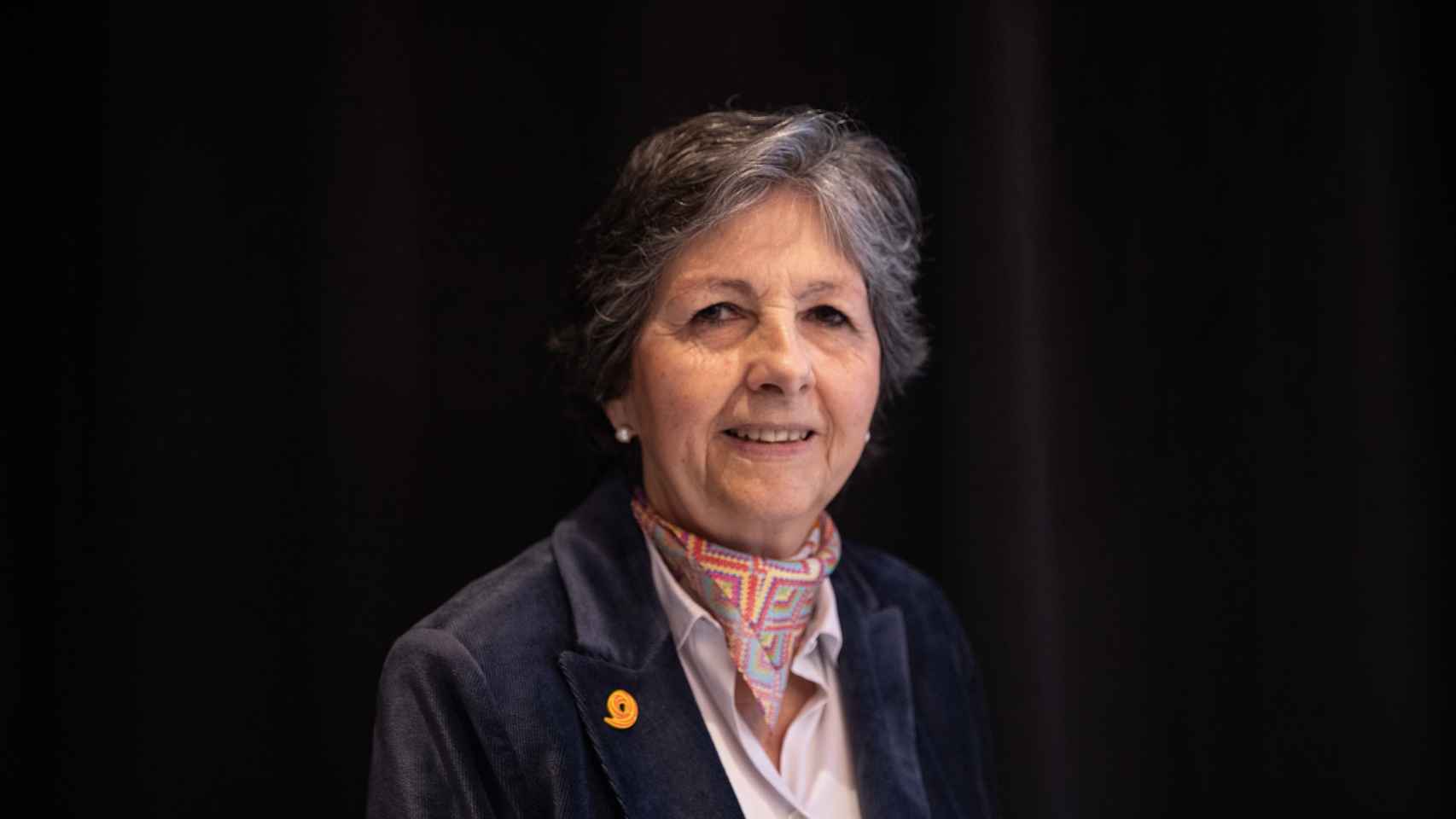 La presidenta de Societat Civil Catalana, Elda Mata