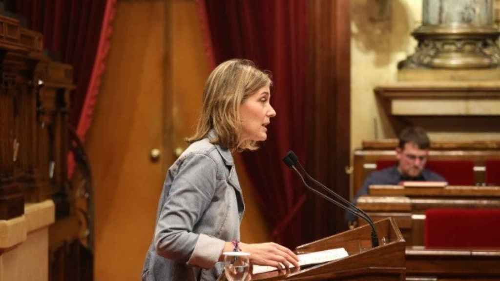 La líder de los comuns en el Parlament, Jéssica Albiach