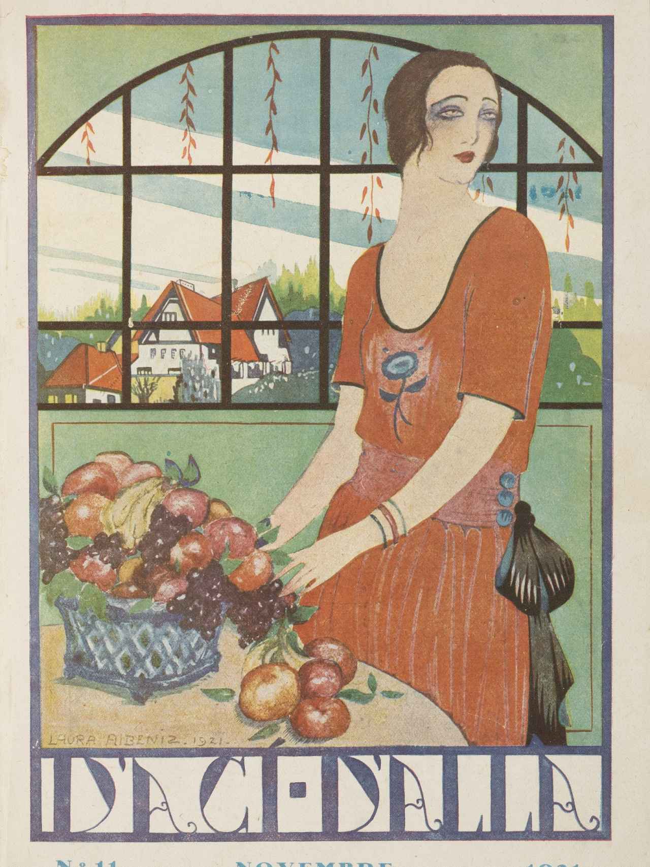 Portada de 'D'ací i d'allà', 1921