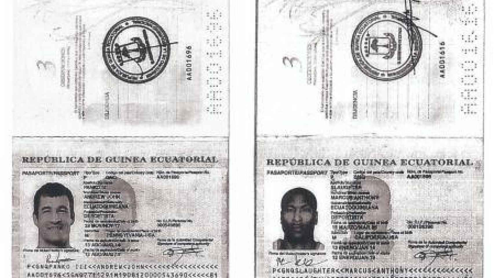 El pasaporte falsificado de Slaughter