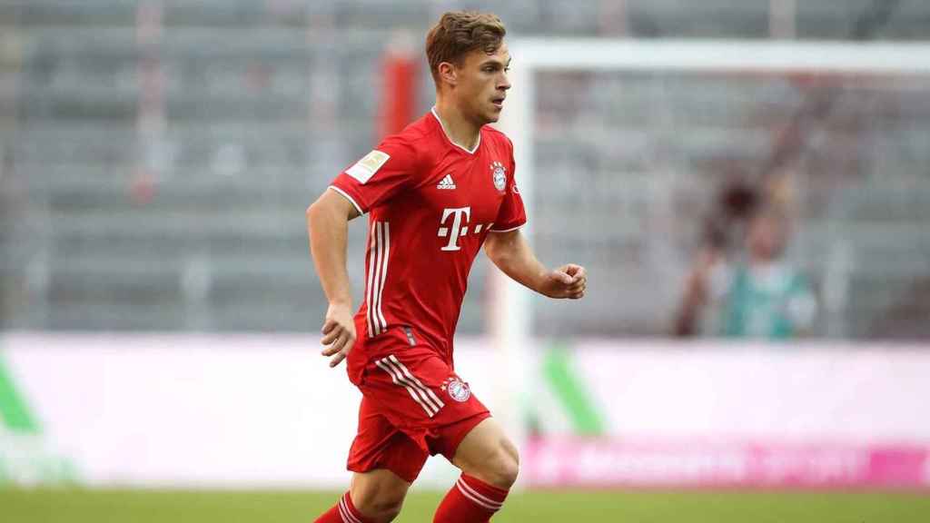 Joshua Kimmich, durante un partido del Bayern Múnich