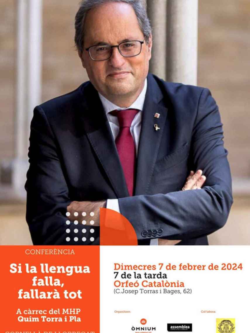 El expresidente de la Generalitat, Quim Torra