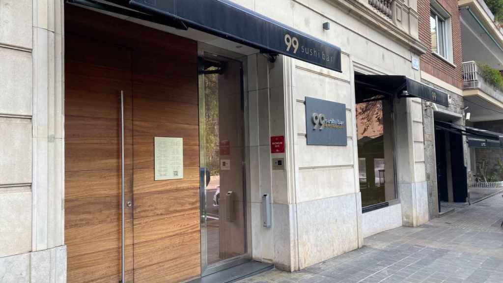 Restaurante Sushi 99, en el que fue atracado Pepe Oriola