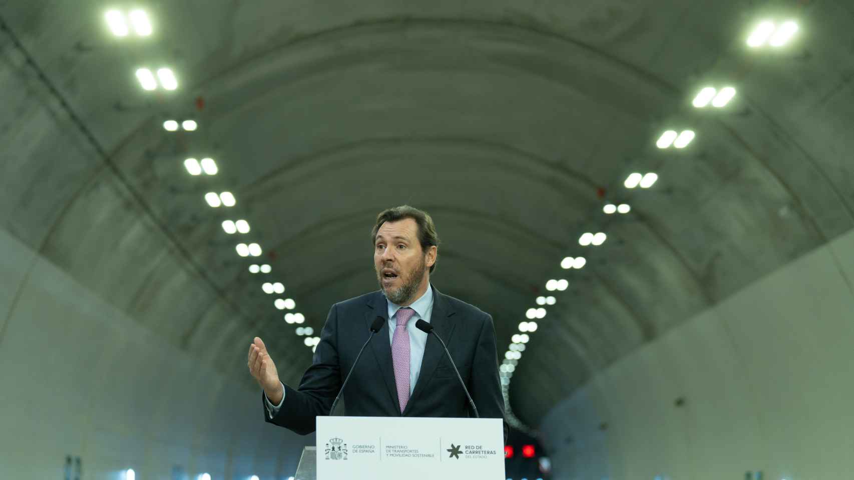 El Ministro de Transporte y Movilidad Sostenible, Óscar Puente, inaugura el nuevo tramo de la B-40 entre Olesa de Montserrat y Viladecavalls