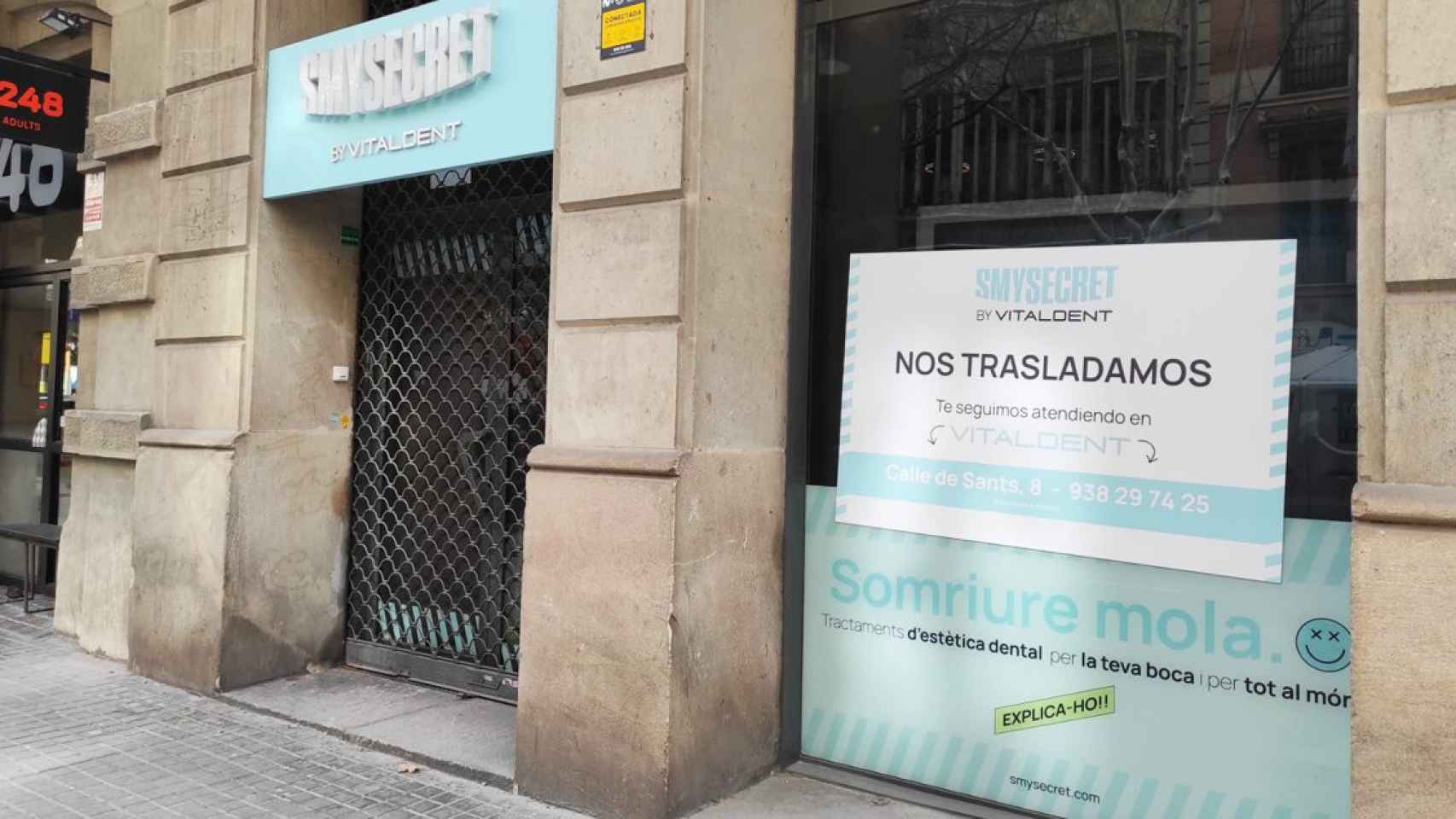 La nueva 'flagship de Vitaldent en Cataluña, cerrada por la promoción de Oxfam