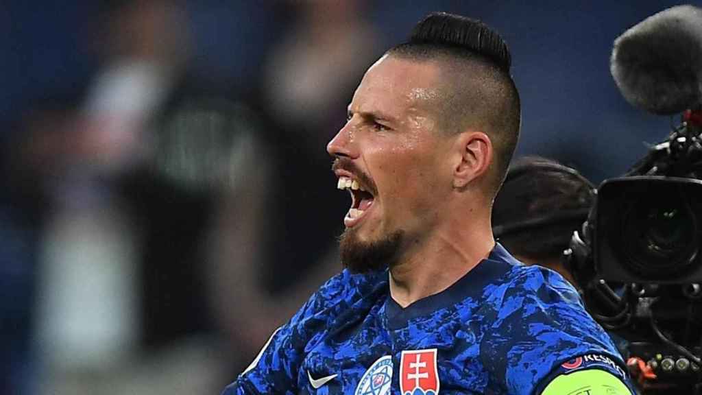 Marek Hamsik, exjugador del Nápoles