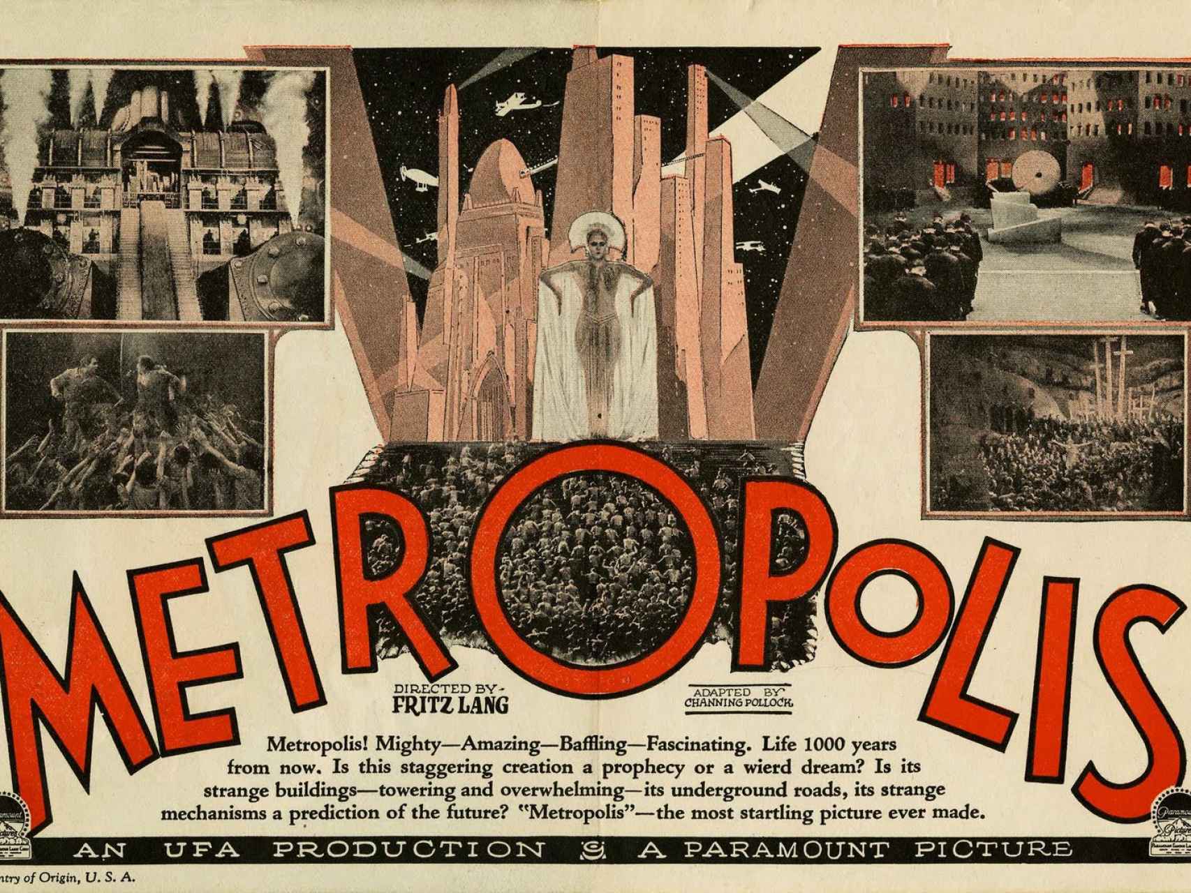 Cartel de 'Metropolis'