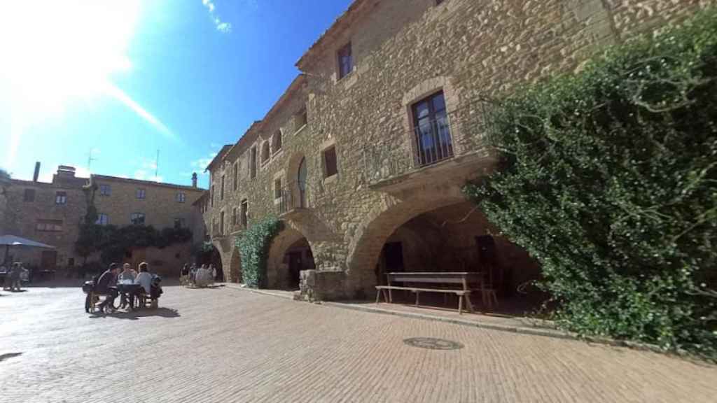 Plaza Jaume I de Monells