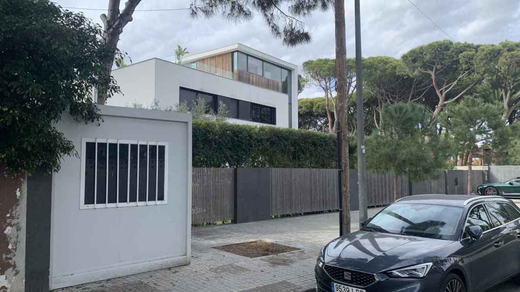 La vivienda de Robert Lewandowski en Castelldefels