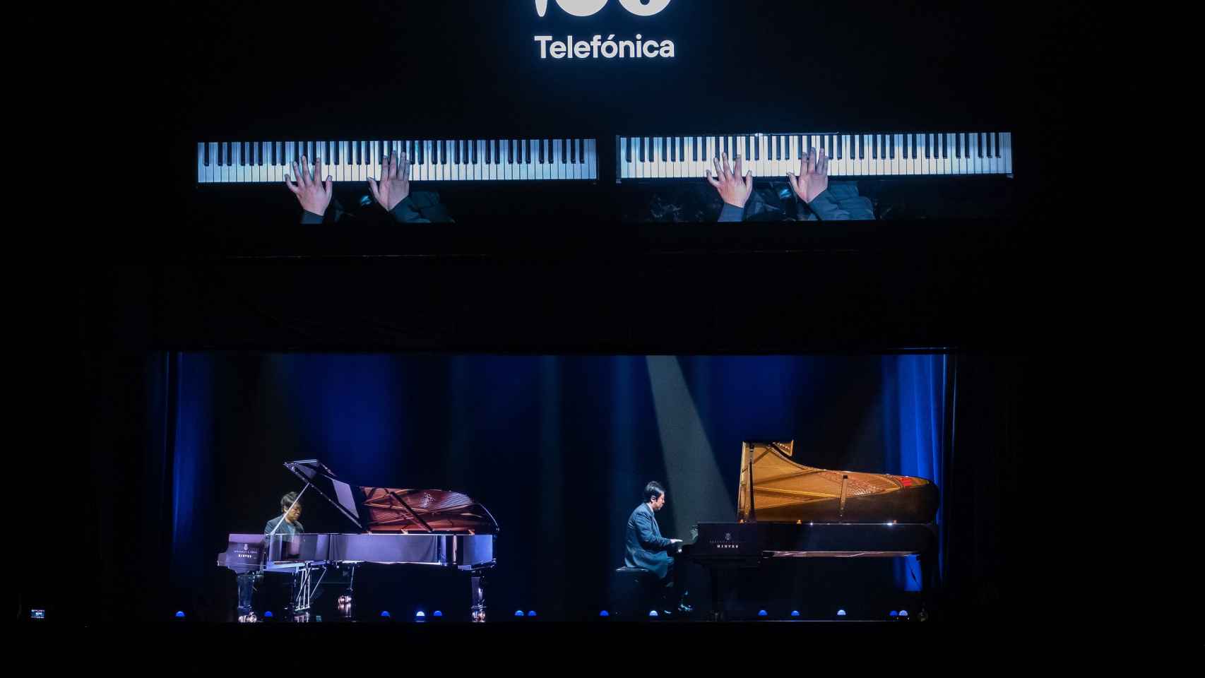 Concierto inaugural del centenario de Telefónica en el Gran Teatro del Liceu de Barcelona